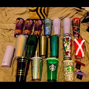 Starbucks tumblers